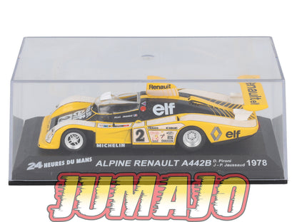 LM3 Voiture 1/43 IXO 24 Heures Le Mans : ALPINE RENAULT A442B #2 Winner 1978 D.Pironi