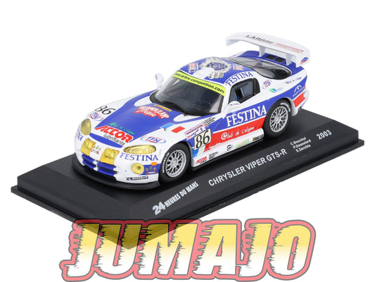 LM401 voiture 1/43 IXO 24 Heures Le Mans : CHRYSLER Viper GTS-R #86 C.Bouchut 2003