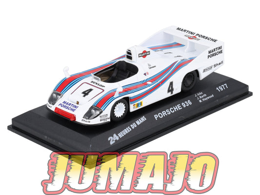 LM40 voiture 1/43 IXO 24 Heures Le Mans : PORSCHE 936 #4 Winner J.Ickx 1977