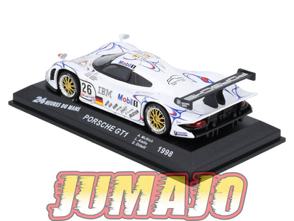 LM41 Voiture 1/43 IXO 24 Heures Le Mans : PORSCHE GT1 #26 Winner 1998 A.McNish