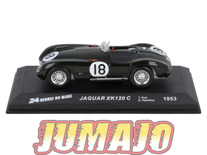 LM43 Voiture 1/43 IXO 24 Heures Le Mans JAGUAR XK 120 C #18 1953 T Rolt