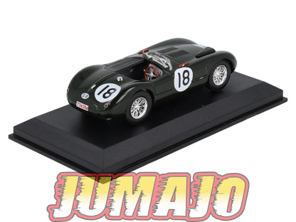 LM43 Voiture 1/43 IXO 24 Heures Le Mans JAGUAR XK 120 C #18 1953 T Rolt