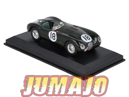 LM43 Voiture 1/43 IXO 24 Heures Le Mans JAGUAR XK 120 C #18 1953 T Rolt