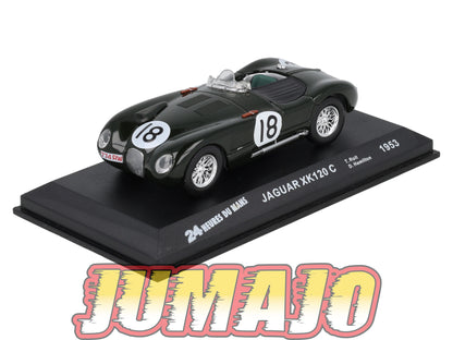 LM43 Voiture 1/43 IXO 24 Heures Le Mans JAGUAR XK 120 C #18 1953 T Rolt