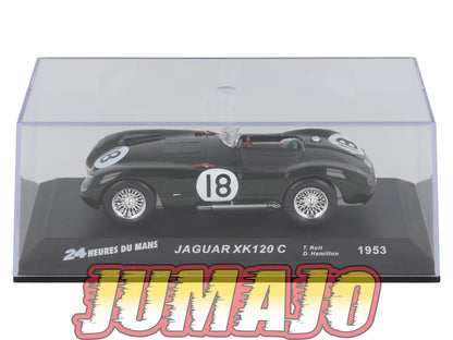LM43 Voiture 1/43 IXO 24 Heures Le Mans JAGUAR XK 120 C #18 1953 T Rolt