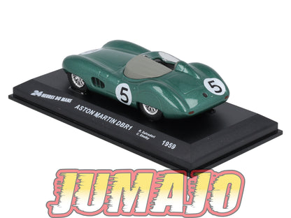 LM44 Voiture 1/43 IXO 24 Heures Le Mans : ASTON MARTIN DBR1 #5 Winner 1959 R.Salvadori