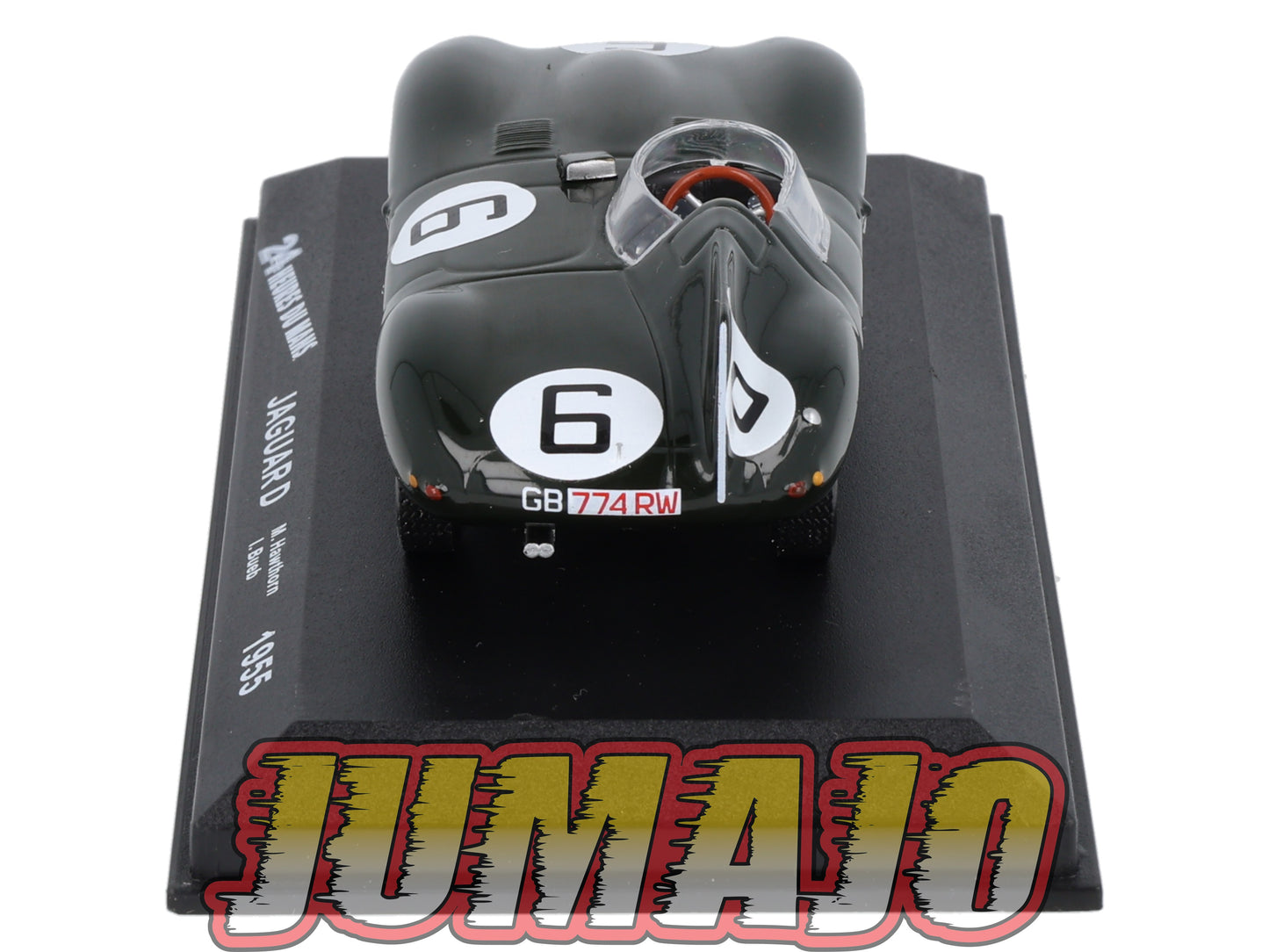 LM46 Voiture 1/43 IXO 24 Heures Le Mans : JAGUAR D #6 Winner 1955 M.Hawthorn