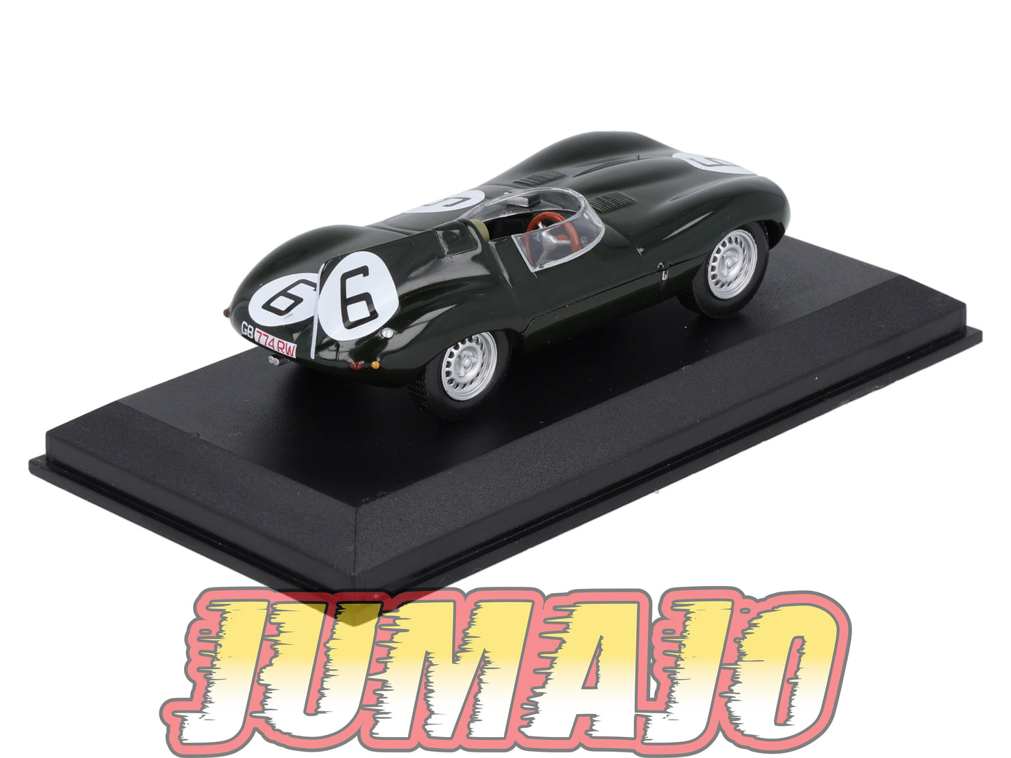 LM46 Voiture 1/43 IXO 24 Heures Le Mans : JAGUAR D #6 Winner 1955 M.Hawthorn