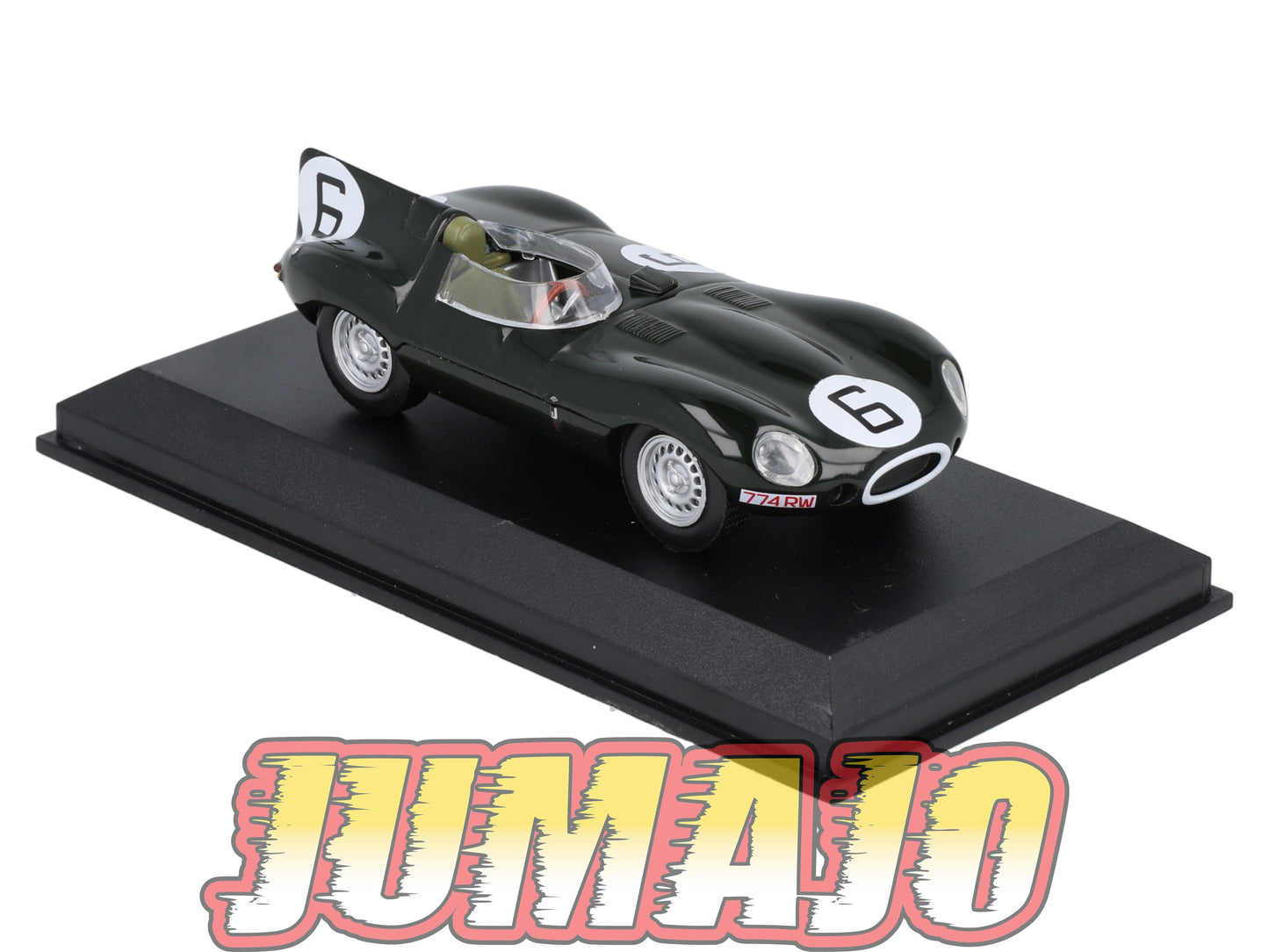 LM46 Voiture 1/43 IXO 24 Heures Le Mans : JAGUAR D #6 Winner 1955 M.Hawthorn