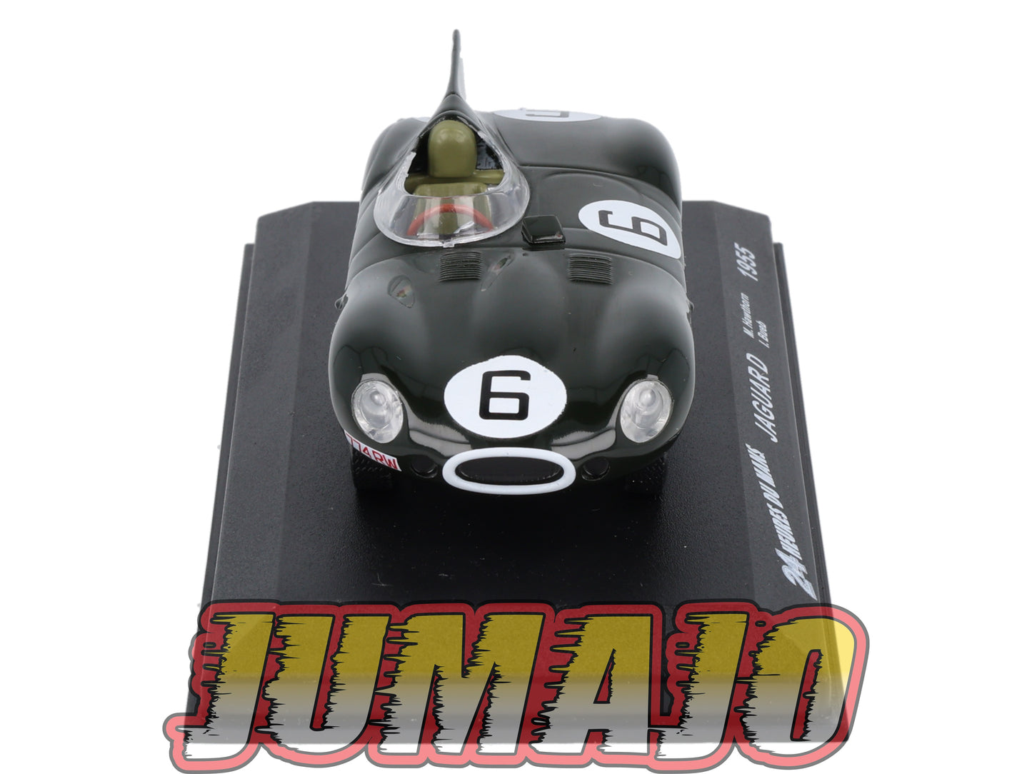 LM46 Voiture 1/43 IXO 24 Heures Le Mans : JAGUAR D #6 Winner 1955 M.Hawthorn