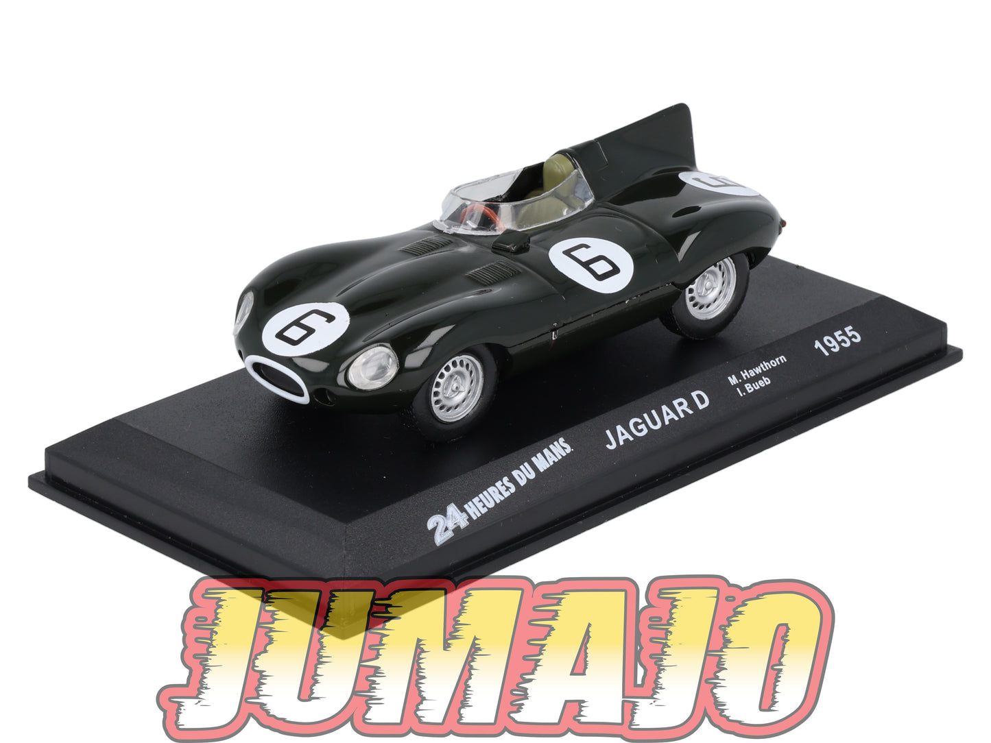 LM46 Voiture 1/43 IXO 24 Heures Le Mans : JAGUAR D #6 Winner 1955 M.Hawthorn