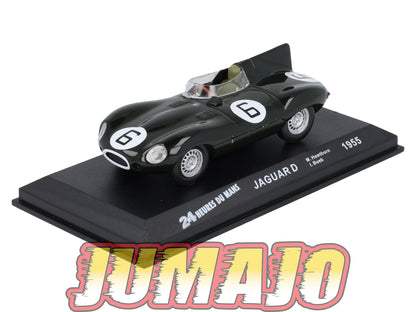 LM46 Voiture 1/43 IXO 24 Heures Le Mans : JAGUAR D #6 Winner 1955 M.Hawthorn
