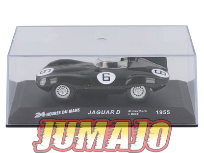 LM46 Voiture 1/43 IXO 24 Heures Le Mans : JAGUAR D #6 Winner 1955 M.Hawthorn