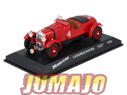 LM47 Voiture 1/43 IXO 24 Heures Le Mans LAGONDA RAPIDE WINNER  #4 1935 J Hindmarsh