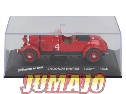 LM47 Voiture 1/43 IXO 24 Heures Le Mans LAGONDA RAPIDE WINNER  #4 1935 J Hindmarsh