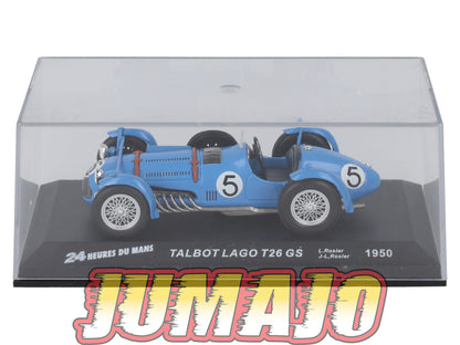 LM49 Voiture 1/43 IXO 24 Heures Le Mans : TALBOT Lago T26 GS #5 Winner 1950 L.Rosier