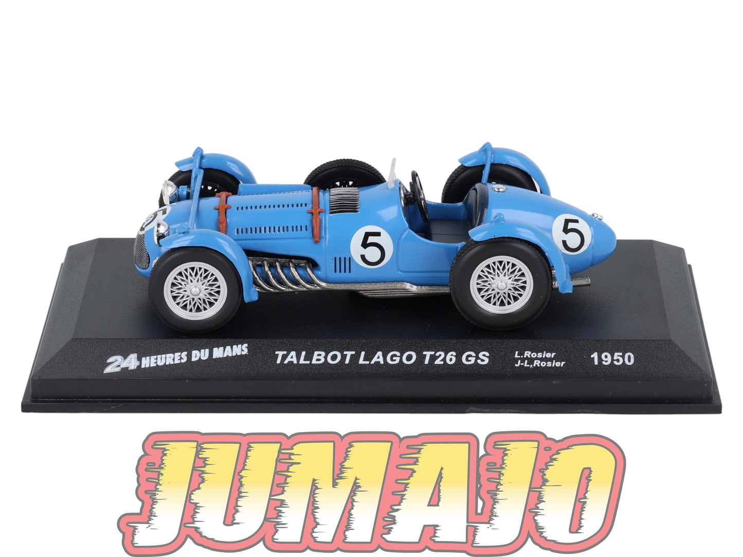 LM49 Voiture 1/43 IXO 24 Heures Le Mans : TALBOT Lago T26 GS #5 Winner 1950 L.Rosier