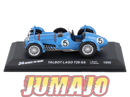 LM49 Voiture 1/43 IXO 24 Heures Le Mans : TALBOT Lago T26 GS #5 Winner 1950 L.Rosier