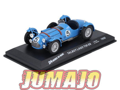 LM49 Voiture 1/43 IXO 24 Heures Le Mans : TALBOT Lago T26 GS #5 Winner 1950 L.Rosier