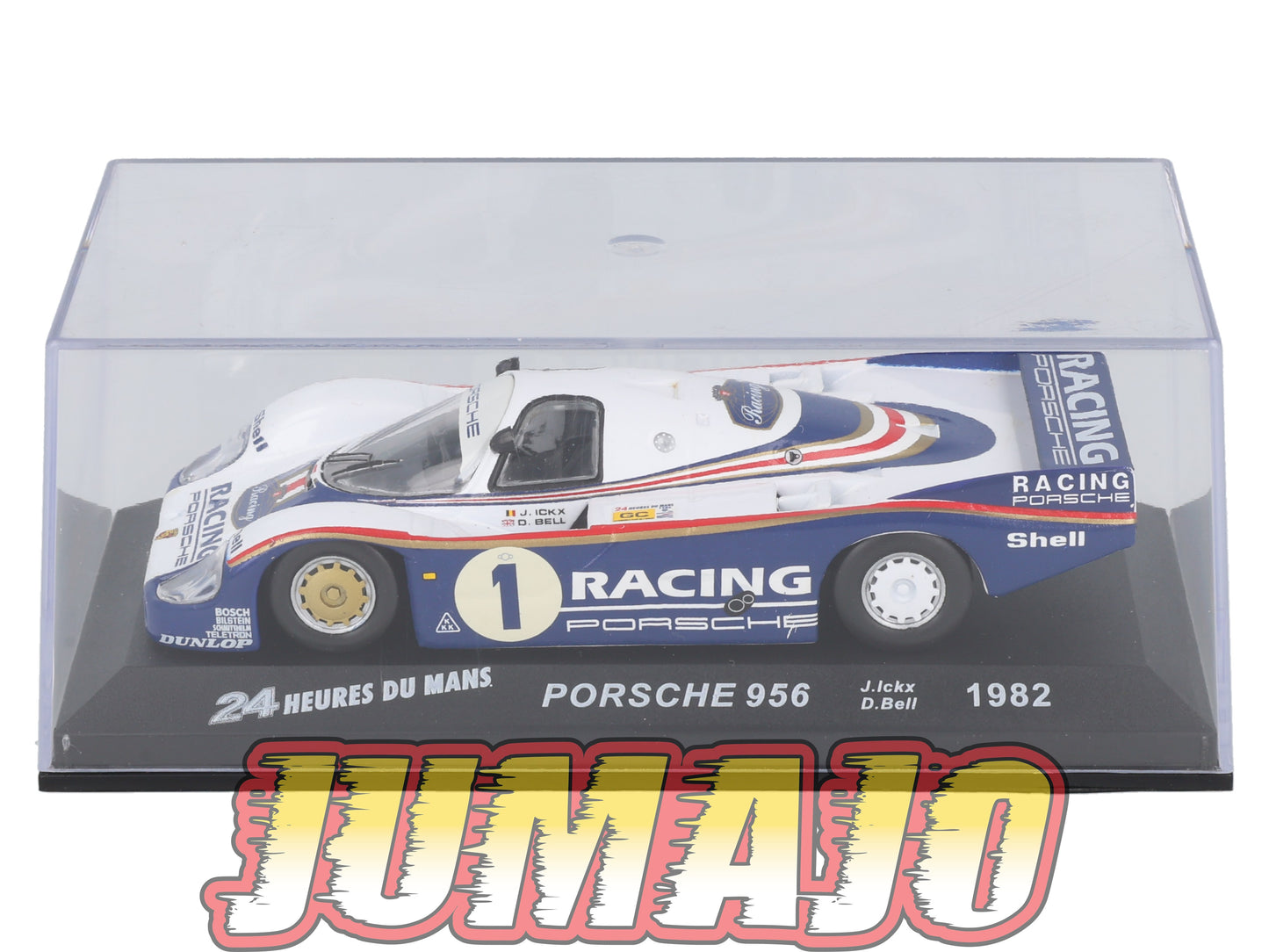 LM52 Voiture 1/43 IXO 24 Heures Le Mans : PORSCHE 956 #1 J.Ickx Winner 1982