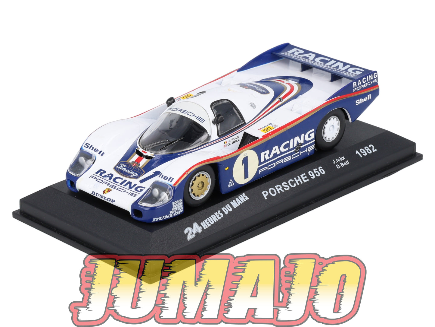 LM52 Voiture 1/43 IXO 24 Heures Le Mans : PORSCHE 956 #1 J.Ickx Winner 1982