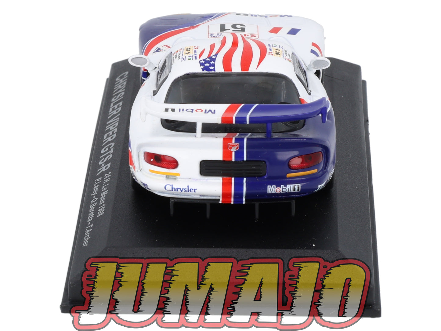 LM56 Voiture 1/43 IXO 24 Heures Le Mans : CHRYSLER viper GTS-R #51 1998 P.Lamy