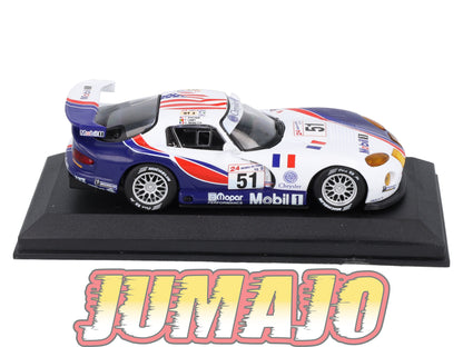 LM56 Voiture 1/43 IXO 24 Heures Le Mans : CHRYSLER viper GTS-R #51 1998 P.Lamy