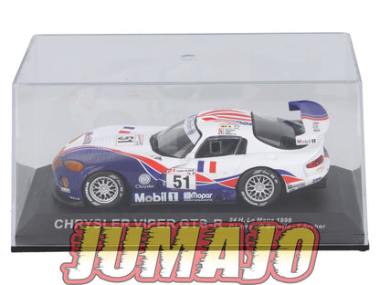 LM56 Voiture 1/43 IXO 24 Heures Le Mans : CHRYSLER viper GTS-R #51 1998 P.Lamy