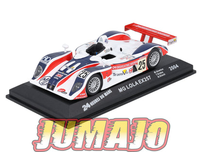 LM57 voiture 1/43 IXO 24 Heures Le Mans : MG LOLA EX257 #25 M.Newton 2004