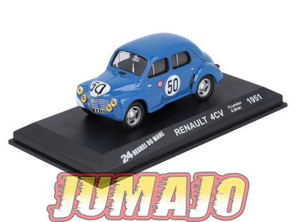 LM59 voiture 1/43 IXO 24 Heures Le Mans : RENAULT 4CV #50 F.Landon 1951