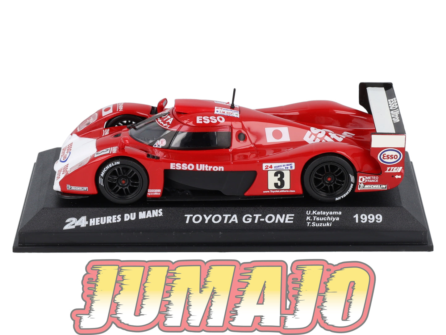 LM5 Voiture 1/43 IXO 24 Heures Le Mans : TOYOTA GT-One #3 1999 U.Katayama