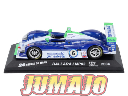 LM64 voiture 1/43 IXO 24 Heures Le Mans : DALLARA LMP02 #6 M.Short 2004