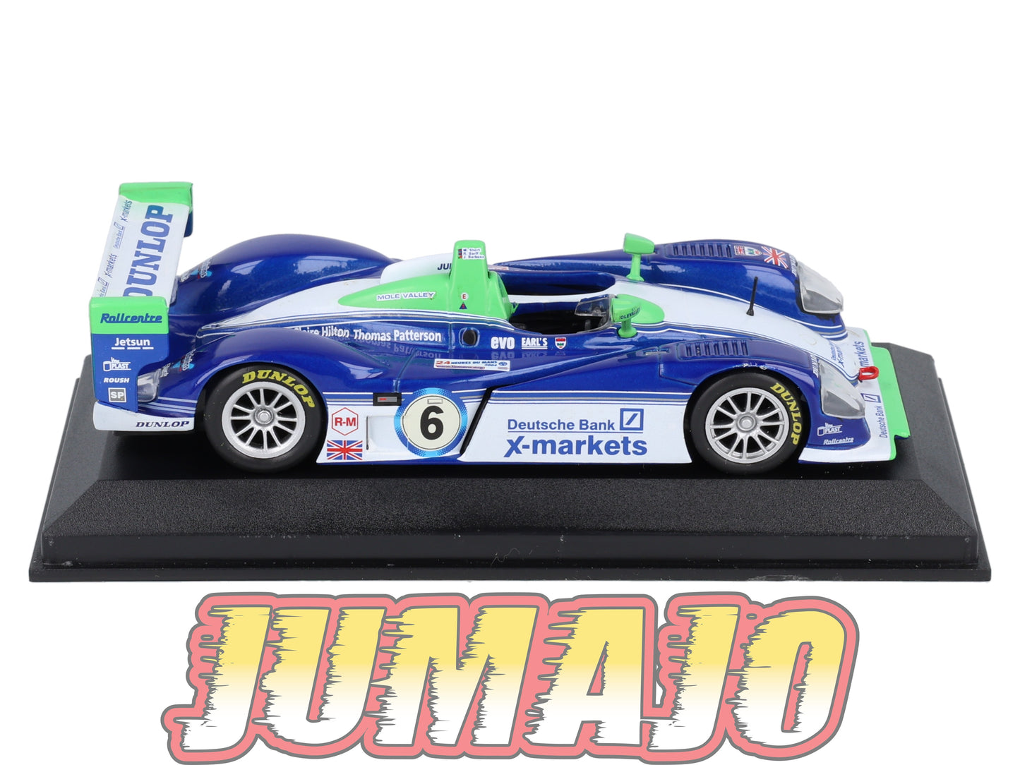 LM64 voiture 1/43 IXO 24 Heures Le Mans : DALLARA LMP02 #6 M.Short 2004