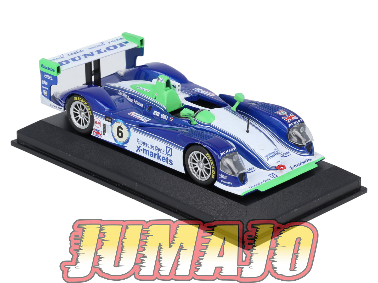 LM64 voiture 1/43 IXO 24 Heures Le Mans : DALLARA LMP02 #6 M.Short 2004