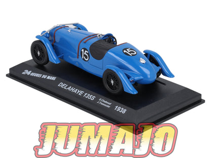 LM67 voiture 1/43 IXO 24 Heures Le Mans : DELAHAYE 135S #15 Winner E.Chaboud 1938