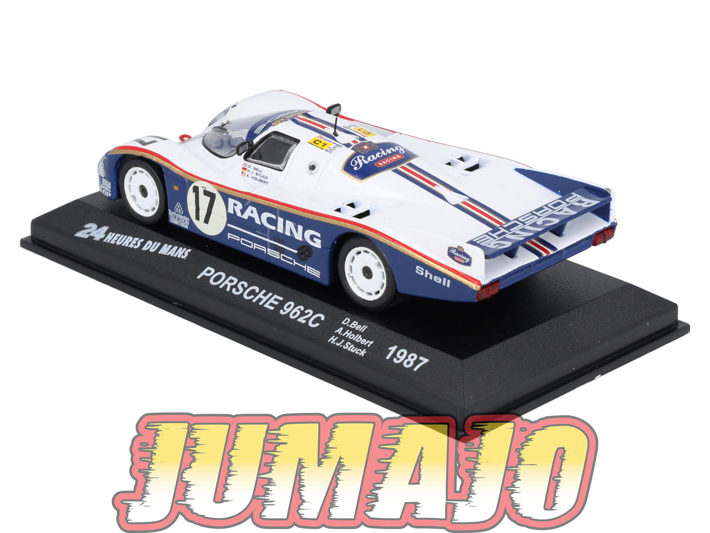 LM68 Voiture 1/43 IXO 24 Heures Le Mans : PORSCHE 962C #17 1987 D.Bell