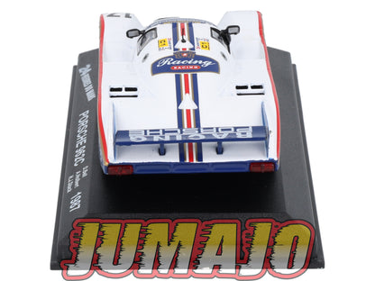 LM68 Voiture 1/43 IXO 24 Heures Le Mans : PORSCHE 962C #17 1987 D.Bell