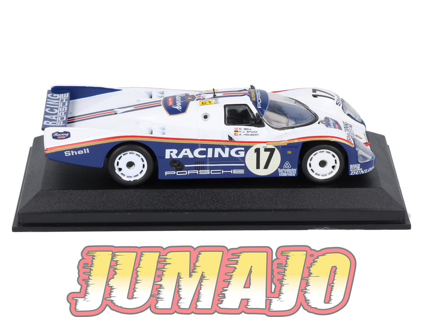 LM68 Voiture 1/43 IXO 24 Heures Le Mans : PORSCHE 962C #17 1987 D.Bell