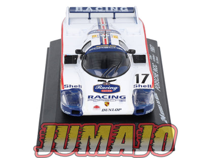 LM68 Voiture 1/43 IXO 24 Heures Le Mans : PORSCHE 962C #17 1987 D.Bell