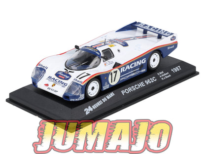 LM68 Voiture 1/43 IXO 24 Heures Le Mans : PORSCHE 962C #17 1987 D.Bell