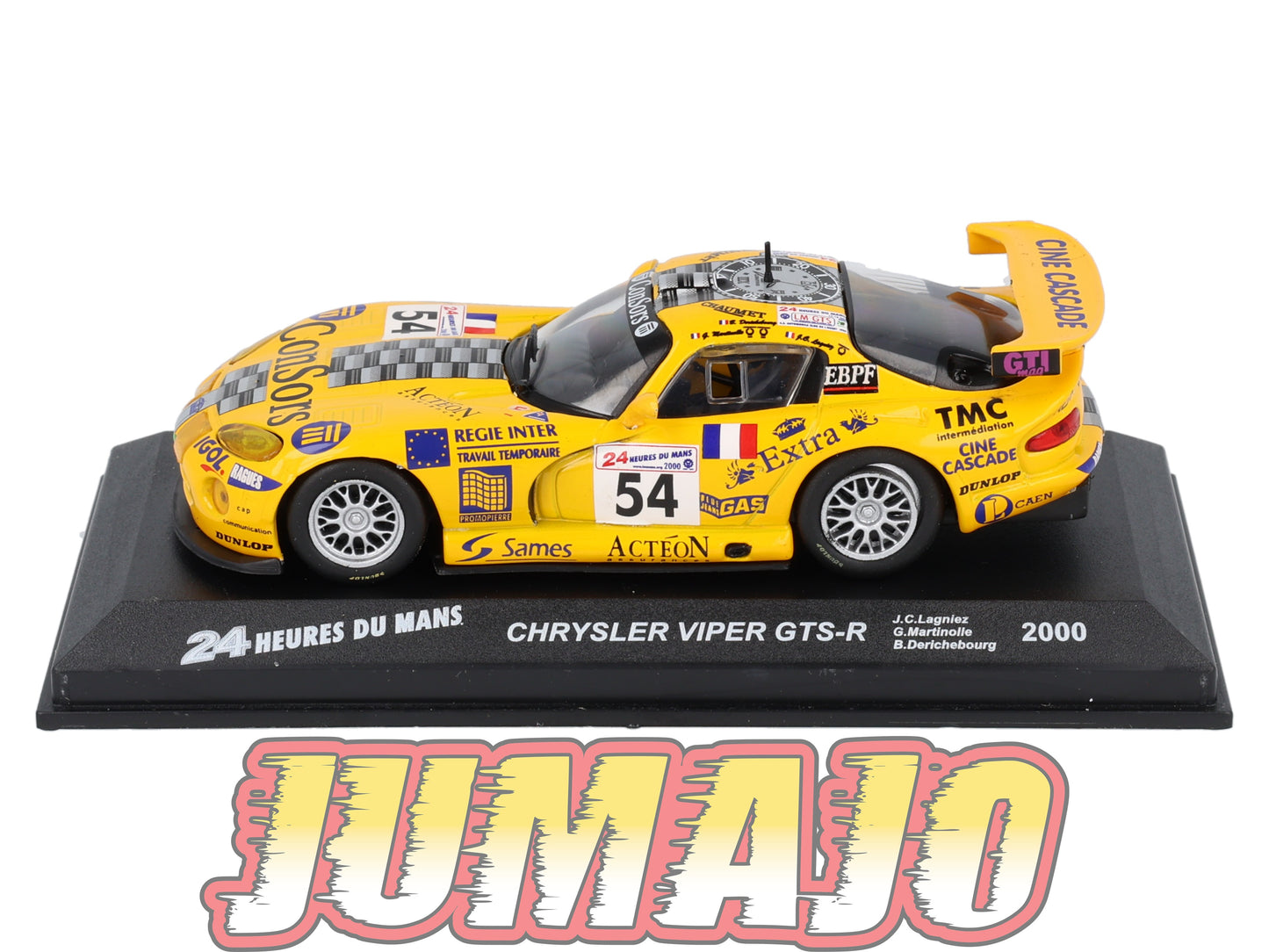 LM8 voiture 1/43 IXO 24 Heures Le Mans : CHRYSLER Viper GTS-R #54 Lagniez 2000