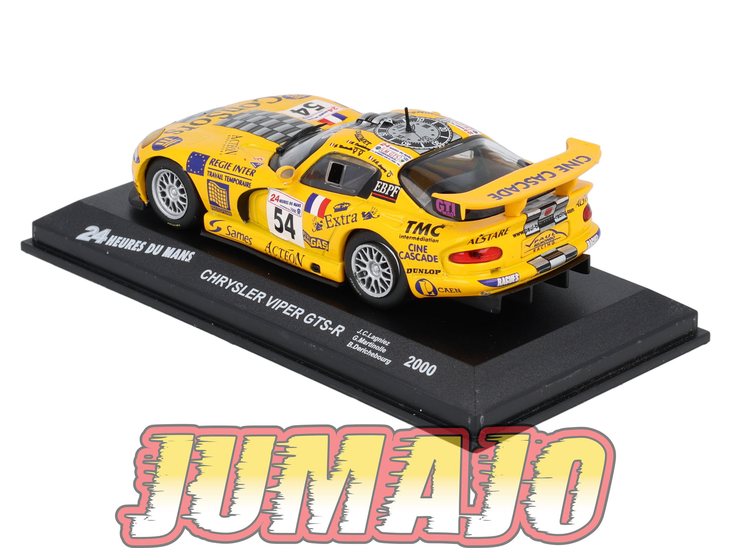 LM8 voiture 1/43 IXO 24 Heures Le Mans : CHRYSLER Viper GTS-R #54 Lagniez 2000