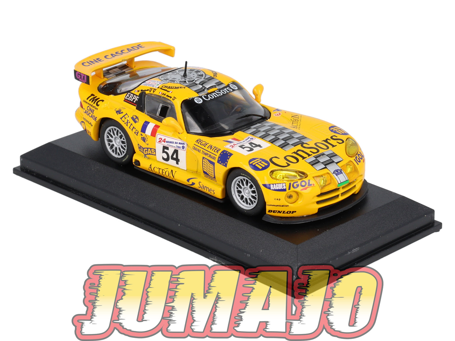 LM8 voiture 1/43 IXO 24 Heures Le Mans : CHRYSLER Viper GTS-R #54 Lagniez 2000