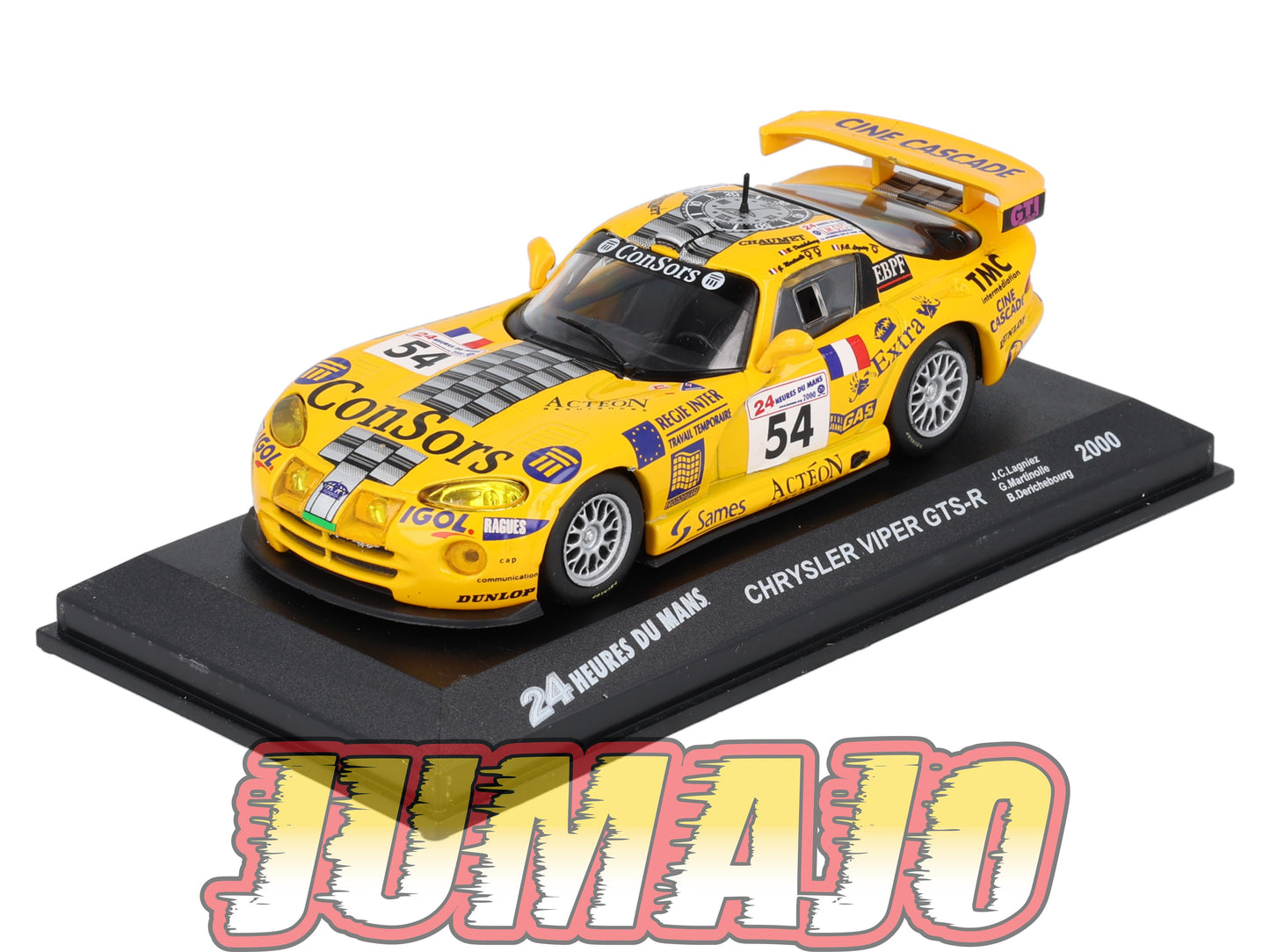 LM8 voiture 1/43 IXO 24 Heures Le Mans : CHRYSLER Viper GTS-R #54 Lagniez 2000