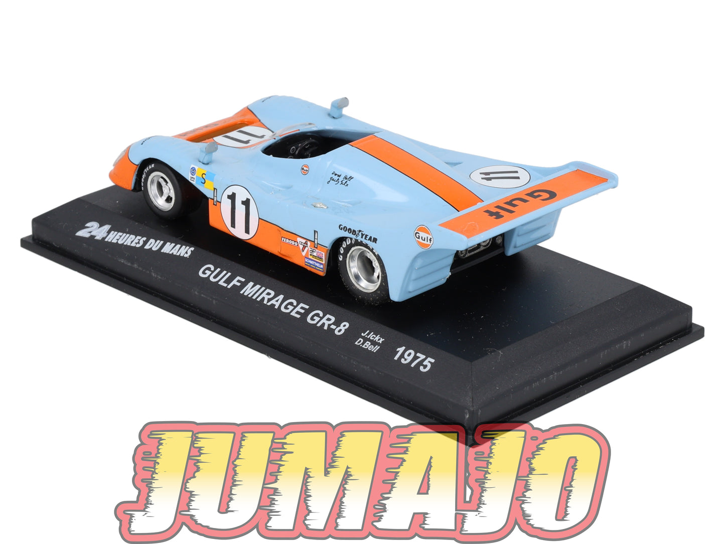 LM9 Voiture 1/43 IXO 24 Heures Le Mans : GULF Mirage GR-8 #11 Winner 1975 J.Ickx