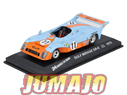 LM9 Voiture 1/43 IXO 24 Heures Le Mans : GULF Mirage GR-8 #11 Winner 1975 J.Ickx