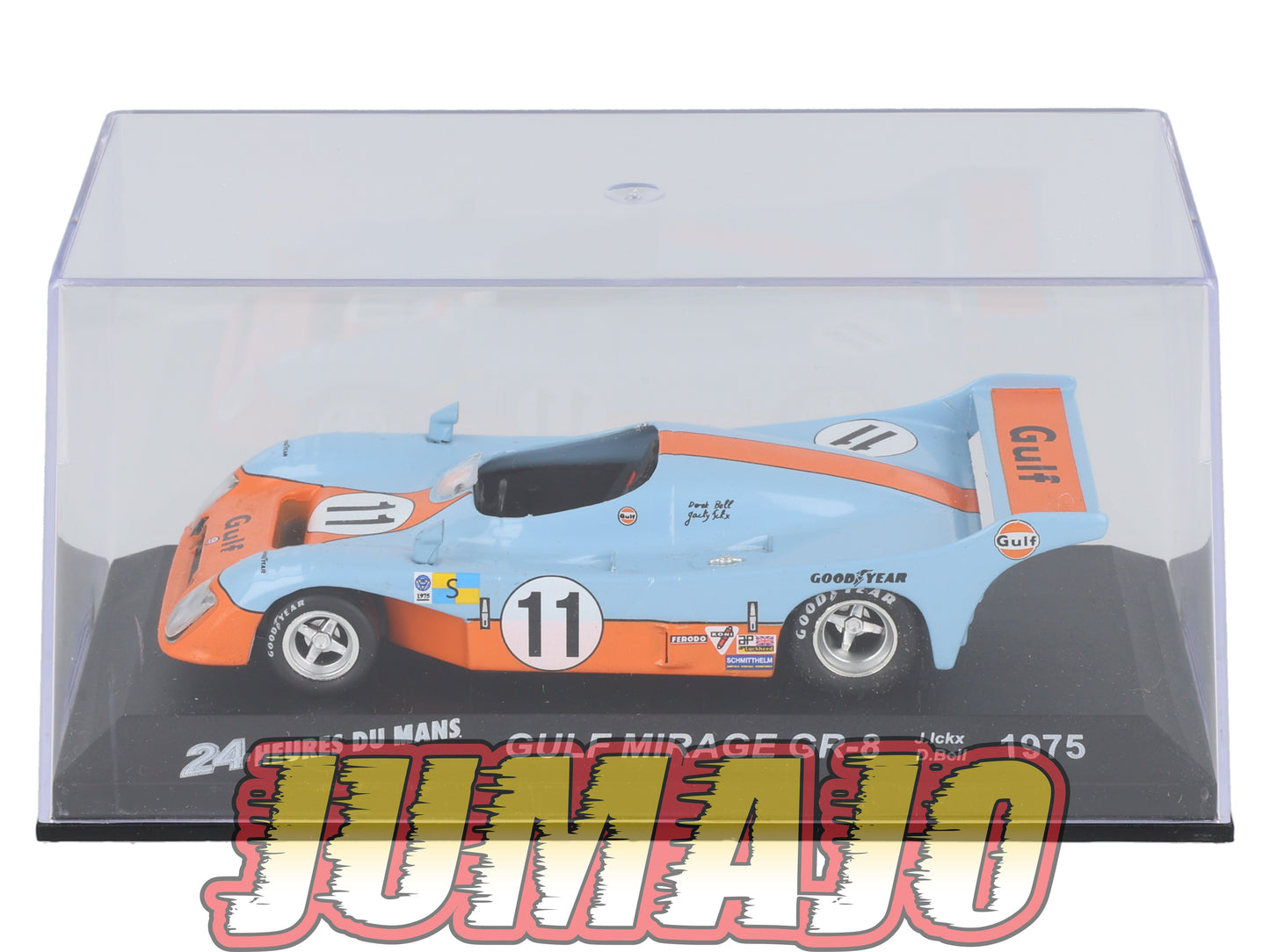 LM9 Voiture 1/43 IXO 24 Heures Le Mans : GULF Mirage GR-8 #11 Winner 1975 J.Ickx