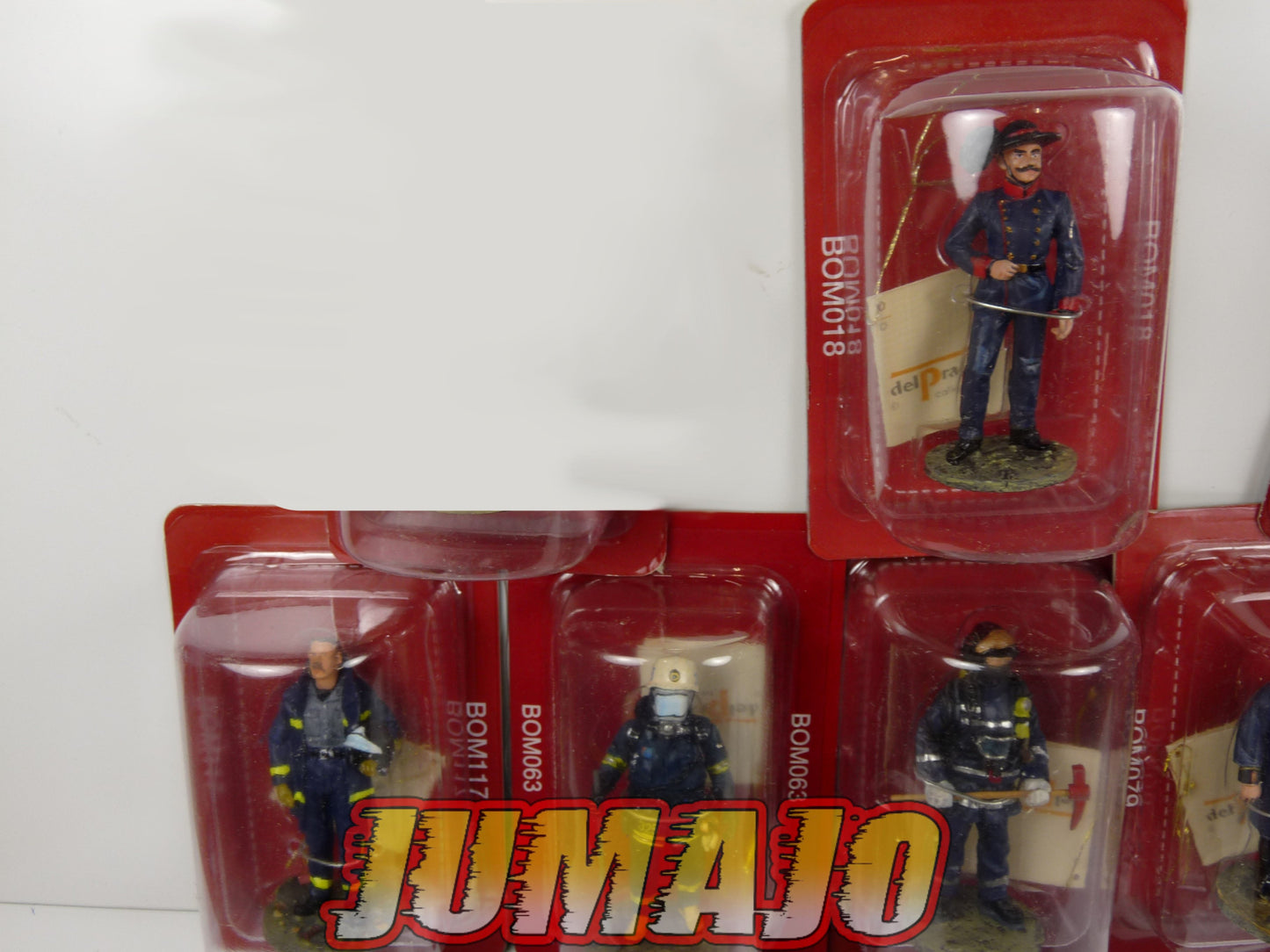 P5 lot de 9 SOLDATS POMPIERS DEL PRADO 1/32 USA FRA ESP ITA UK