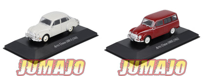 Lot 2 Voitures 1/43 SALVAT Auto Inolvidables : AUTO UNION 1000 S & Break 1960/62
