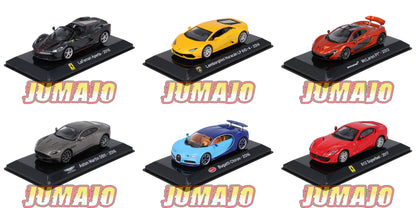 LOT SC1-> SC6 1/43  Supercars Aperta + superfast + Huracan + Chiron + P1 + DB11